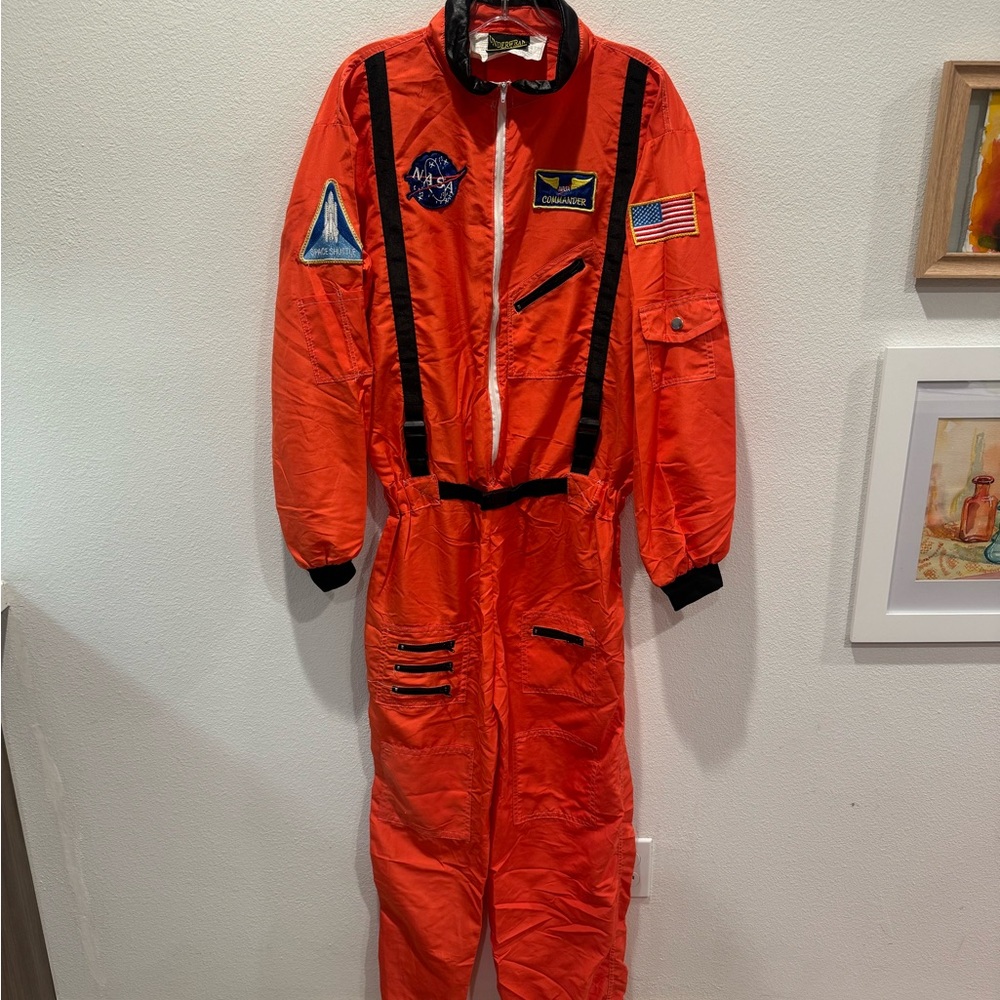 Orange NASA Astronaut Costume